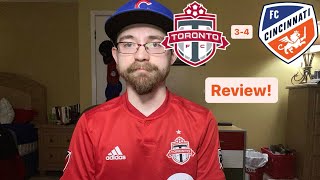 RSR6 Toronto FC 34 FC Cincinnati Review [upl. by Emmey]