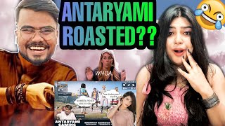 Antaryami Reaction Girl gamer reacts on AntaryamiGirl reaction Antaryami roasted by a girl😂😱 [upl. by Eikceb]