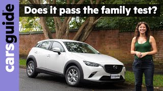 Is this small SUV big enough for a family Mazda CX3 2022 Maxx Sport 2WD review  4K [upl. by Coralyn377]