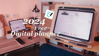 Digital Planner 2024 free for you เพิ่มความ Productive  Juretor Studio [upl. by Vern983]