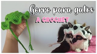 Gorro para gatos a crochet 😻  Tutorial Base [upl. by Jessamine]