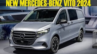 New 2024 MercedesBenz Vito Facelift Mixto  Exterior Interior amp Details [upl. by Aliuqat465]