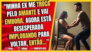 MINHA EX ME TROCA PELO AMANTE E VAI EMBORA AGORA ESTÁ DESESPERADA IMPLORANDO PARA VOLTAR ENTÃO [upl. by Tarsus350]