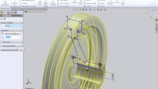 Tutorial Solidworks Volante parte 1 [upl. by Eolhc694]