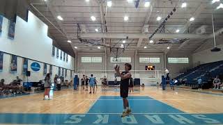 Atlantic Christian Boys Volleyball vs Treasure Coast High School [upl. by Acirdna]