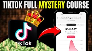 TikTok Creativity Program Beta  CPB Free Full Mystery Course Part 1 Step by Step Guide [upl. by Oniluap]