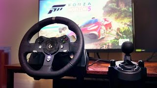 Forza Horizon 5 with Logitech G920  Driving Force Shifter on Xbox Series X [upl. by Namref]