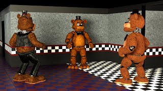 Glamrocks meet Shattereds meet Ruins part 2 FNAF SB RUINBlender [upl. by Bartolome296]