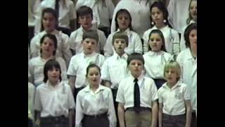 1987 Chalybeate Elementary Patriotic Program [upl. by Yelroc]