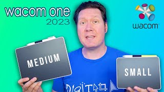 Wacom One Small amp Medium 2023  Drawing Tablet for Beginners Review [upl. by Breban]