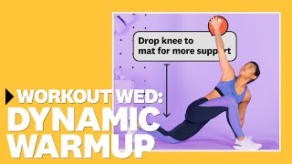 5Minute Dynamic Warm Up With Betina Gozo  WorkoutWednesday  Womens Health [upl. by Prissy596]