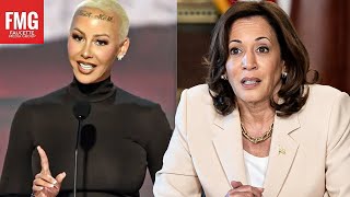 Amber Rose DROPS BOMBS On Kamala Harris On Biracial Identity [upl. by Olnee97]