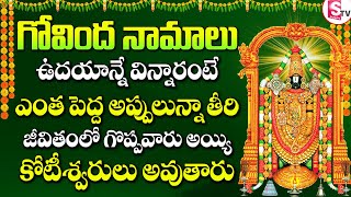 GOVINDA NAMALU  Lord Venkateswara Swamy Songs in Telugu  Telugu Bhakti Patalu [upl. by Bohannon488]