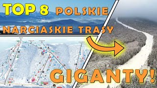 TOP 8 NAJDŁUŻSZE POLSKIE STOKI NARCIARSKIE SKI TRIPS [upl. by Imena442]