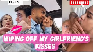 Wiping Off My Girlfriends Kisses Her Reaction 2022 PART 1  TikTok Compilation [upl. by Bainter666]