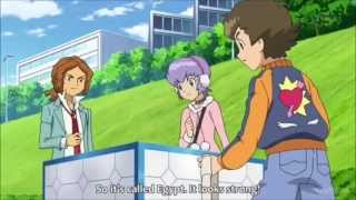 Danball Senki Episode 4  The Cursed Golden Knight 22 Eng Subbed [upl. by Ayekram818]