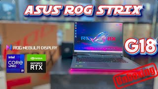 Ultimate and Last Speed The ASUS ROG Strix G18  i914900HX RTX4060 [upl. by Natelson609]