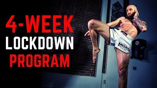 4Week Muay Thai AtHome Workout Program LOCKDOWN [upl. by Akiner]