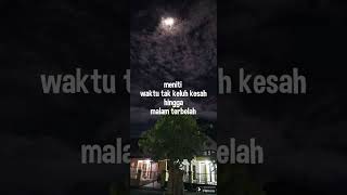 MALAM TERBELAH  Surya Utama  Official Video Lyrics   Lagu Religi [upl. by Drawd]