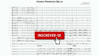 Glória Groove  Nosso Primeiro Beijo  Partitura Arranjo Banda Marcial [upl. by Katrina]