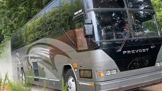 Prevost bus new tie rod assembly repairs fighting us at every turn Warranty tool replacement [upl. by Fesuoy]