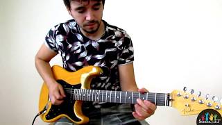 Scuttle Buttin  Stevie Ray Vaughan guitar cover by Leonardo Zago [upl. by Akelam924]