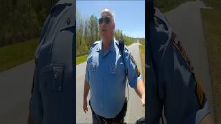 Cop tries to get bikers to snitch on another rider 🤨 ​⁠fz09dave [upl. by Eeclehc]