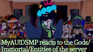 MyAUDSMP 1 reacts to the GodsImmortalEntities of the server CANON LORE 1 Read desc [upl. by Roxana]