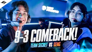 93 COMEBACK vs the No1 Team in the World  VCT Pacific Stage 2 TS vs GenG Highlights [upl. by Culbert47]