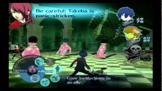 Persona 3 FES PS2 Tartarus Thebel Level 10  Dancing Hands 2nd Boss [upl. by Nottarts288]