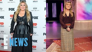 Kelly Clarkson Denies OZEMPIC For Her Drastic Weight Loss  E News [upl. by Stoneham]