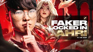 FAKER LOCKS IN AHRI VS KDF ON THE RISE  LCK SUMMER 2024  T1 VS KDF  CAEDREL [upl. by Paige]