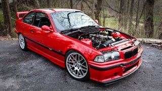 Building a BMW E36 M3  LS Swap in 10 Minutes [upl. by Feer]