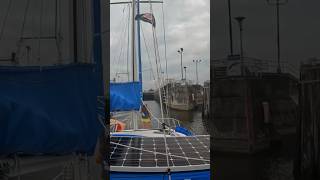 Entering a lock on the ICW cruisers travel sailors lock [upl. by Eidur296]