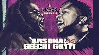 ARSONAL VS GEECHI GOTTI RAP BATTLE  URLTV [upl. by Leyameg]