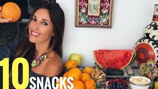 10 Alimentos para Eliminar Grasa Abdominal  Snacks Cuando Tienes Hambre [upl. by Filberte]