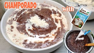 BEST CHAMPORADO RECIPE❗CHOCO NA PINA MILKY PA❗WAIS NA NANAY [upl. by Tidwell]