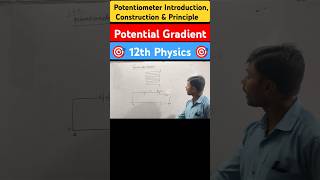 potentiometer introduction class 12 potentiometer physicsnotes physicsinhindi shorts [upl. by Adian776]