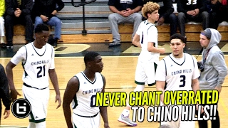 Chino Hills Turn OVERRATED Chants Into 34 Point Win In 1st Playoff Game Full Highlights [upl. by Kaila406]