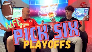 NFL Wild Card Weekend NFL PICK SIX SHOW [upl. by Griz]