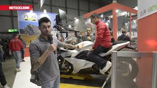 EICMA 2017  Prova al banco della Energica Ego [upl. by Hsakiv]