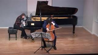 Dmitri Shostakovich Cello Sonata in D minor Op40  Liav Kerbel amp Kaliya Kalcheva [upl. by Matazzoni]