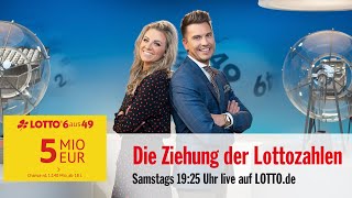 Live  Die Ziehung der Lottozahlen am 17042021 [upl. by Susej671]