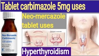 Neo mercazole 5mg tablet uses  carbimazole tablets uses [upl. by Ahcsas722]