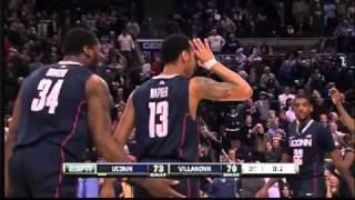 Ballinisahabitnet  UConns Shabazz Napier gamewinner against Villanova [upl. by Carmelia]