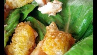 Caesar Salad  Das LowCarbGericht [upl. by Adnirual]