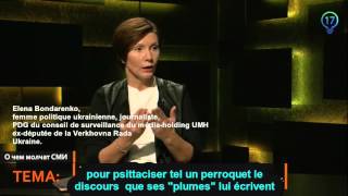 Ukraine Elena Bondarenko sur le discours de Porochenko à lONU et les médias ukrainiens [upl. by Aihsei]