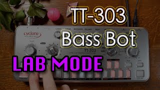 🧪 Cyclone Analogic TT303 Bass Bot V2  LAB mode 🧪 🎧 no talking 🎧 [upl. by Ahsik]