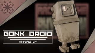 How to make a GONK DROID in blender  MAKING OF [upl. by Letniuq]