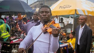 STREET PRAISE UNIZIK SCHOOL GATE  Aspecial Violinist 🎻🔥 [upl. by Adnole]